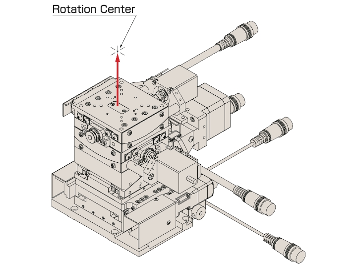 Ball screw drive on all axes