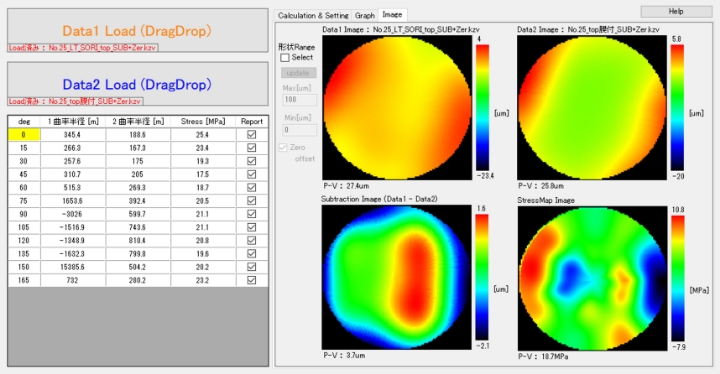 Film Stress Analysis Software